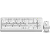 Комплект (клавіатура, миша) бездротовий A4Tech Fstyler FG1010 White