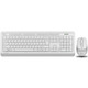 Комплект (клавиатура, мышь) беспроводной A4Tech Fstyler FG1010 White