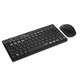 Комплект (клавиатура, мышь) беспроводной Rapoo 8000M Wireless Black
