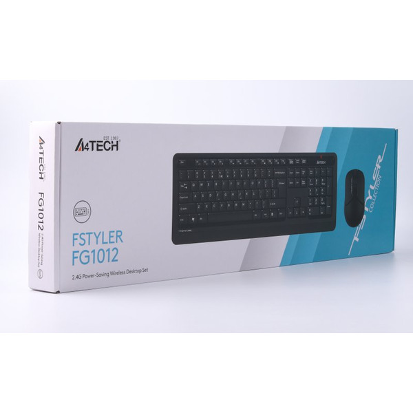 Набор (клавиатура, мышь) беспроводной A4Tech FG1012 черный