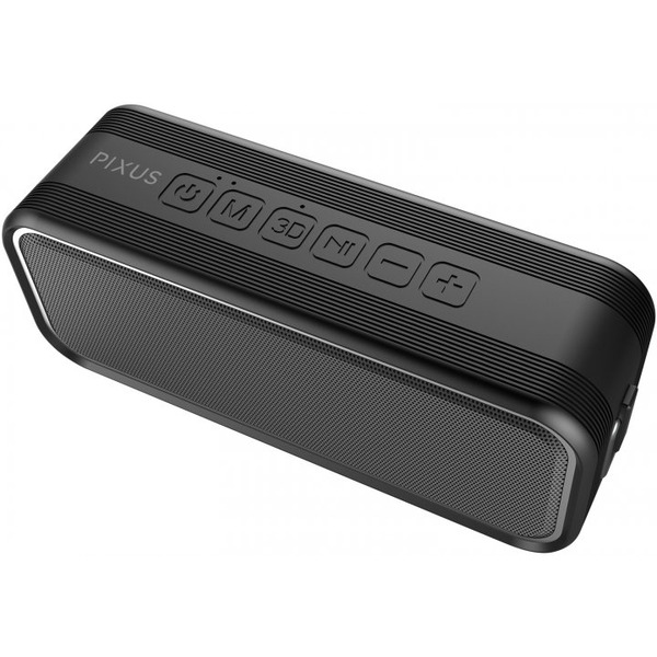 Портативна колонка Pixus Rave Black (4897058531459)