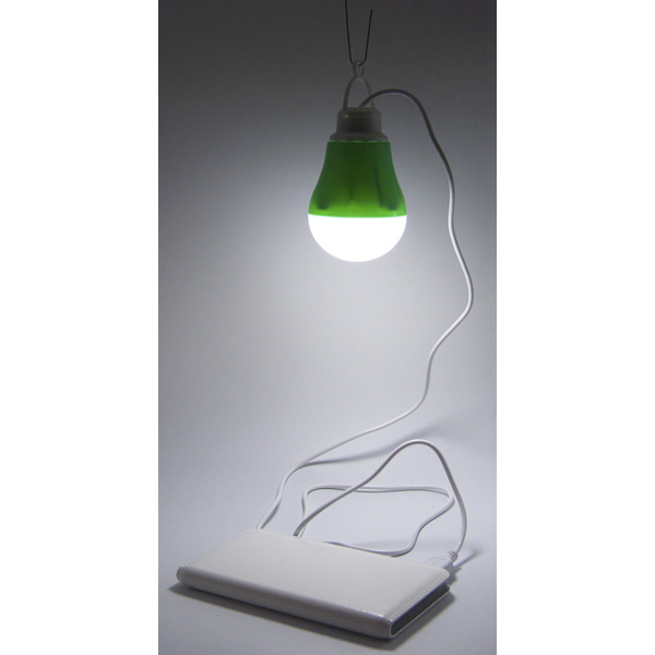 Комплект LED-ламп: світильник з вбудованим акумулятором 5V, 60W та USB LED лампа 5V, 5W з кабелем 1м (DG-2LED-02)