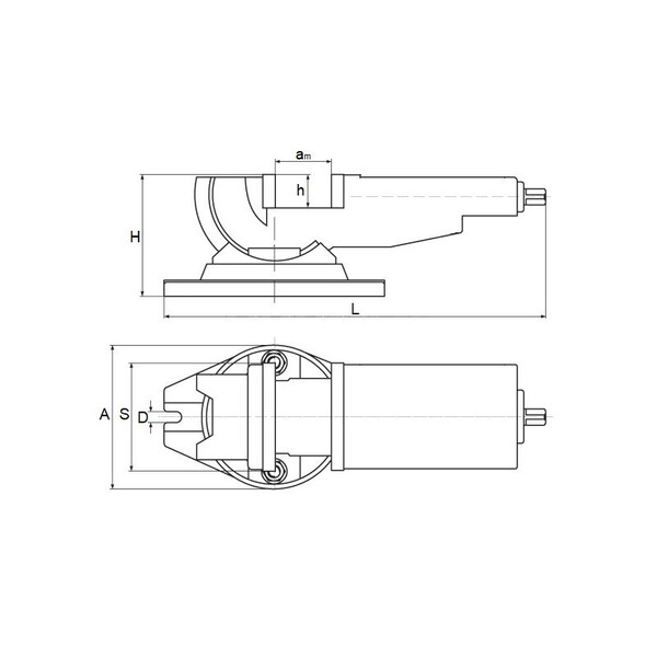 Верстат перекидаючий лещата 160 мм