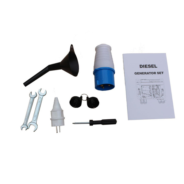 Дизельный генератор MAST GROUP YH11000AE + газовая плитка Orcamp CK-505 + картридж газовый Pegas 400 мл (8 шт.)