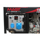 Генератор дизельний MAST GROUP YH11000AE + газова плитка Orcamp CK-505 + 4 газових картриджа 400 мл