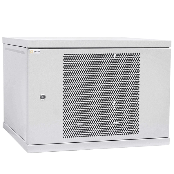 Шафа телекомунікаційна двері перфорація (сіра)