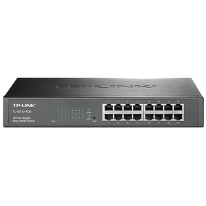 Комутатор TP-Link TL-SG1016DE 16 портовий 10/100/1000 Метал Black