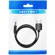 Кабель Vention USB - DC 3.5 мм (M/M), 1 м, Black (CEXBF)