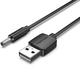 Кабель Vention USB - DC 3.5 мм (M/M), 1 м, Black (CEXBF)