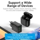 Зарядний пристрій 2xUSB 36W (2xUSB-A) QC3.0 чорний Vention