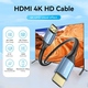 Кабель HDMI M - M, 5.0 м, V2.0, 4K 60Гц, Aluminum Alloy Blue Vention
