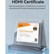 Кабель HDMI M - M, 5.0 м, V2.0, 4K 60Гц, Aluminum Alloy Blue Vention