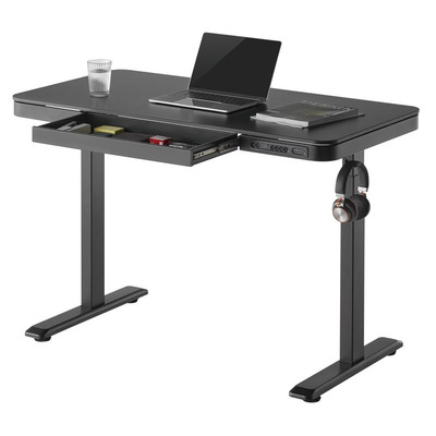 Стіл 2Е з регулюванням висоти Black (2E-CE218B-MOTORIZED)
