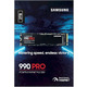 Накопичувач SSD  2ТB Samsung 990 PRO M.2 2280 PCIe 4.0 x4 NVMe V-NAND MLC (MZ-V9P2T0BW)