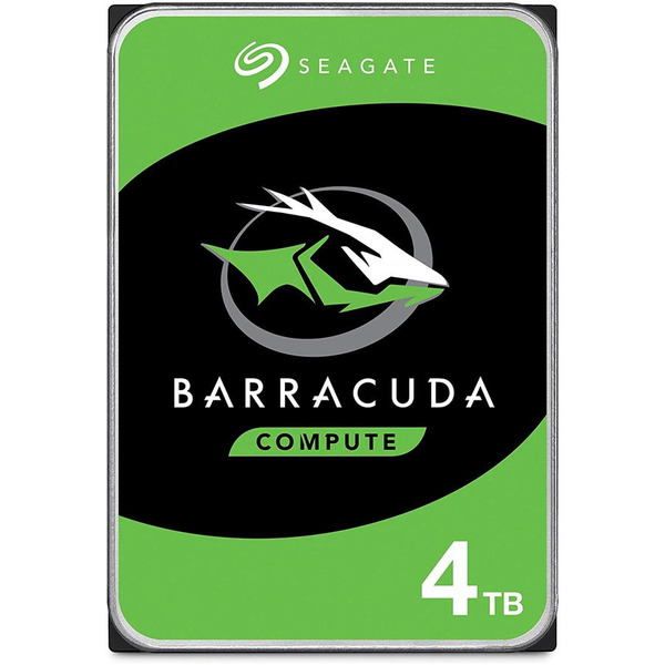 Накопитель HDD SATA 4.0TB Seagate BarraCuda 5400rpm 256MB (ST4000DM004)