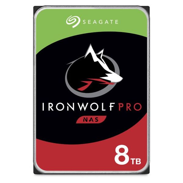 Жесткий диск HDD SATA 8,0 ТБ Seagate IronWolf Pro 7200 об/мин 256 МБ (ST8000NT001)