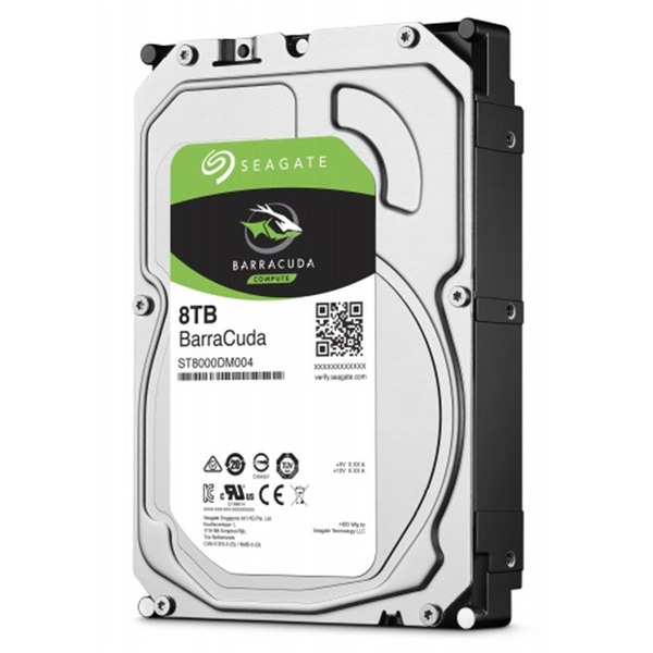Накопитель HDD SATA 8.0TB Seagate BarraCuda 5400rpm 256MB (ST8000DM004)
