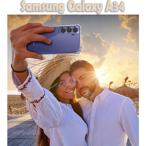 Чохол BeCover Anti-Shock для Samsung Galaxy A34 5G SM-A346 Clear 708954