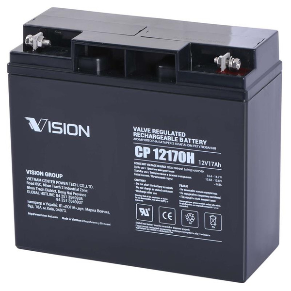 Акумуляторна батарея Vision CP, 12В, 17А
