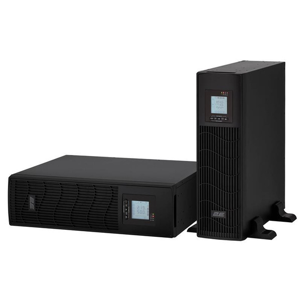 ДБЖ 2E PS1500RT, 1500VA/1200W, RT3U, LCD, USB, 6xC13