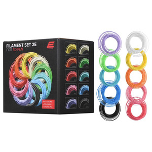 Картридж 2E для 3D ручки PCL, 1.75мм, 10шт, микс