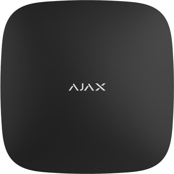 Інтелектуальна централь Ajax Hub 2, gsm, ethernet, jeweller, бездротова, чорний