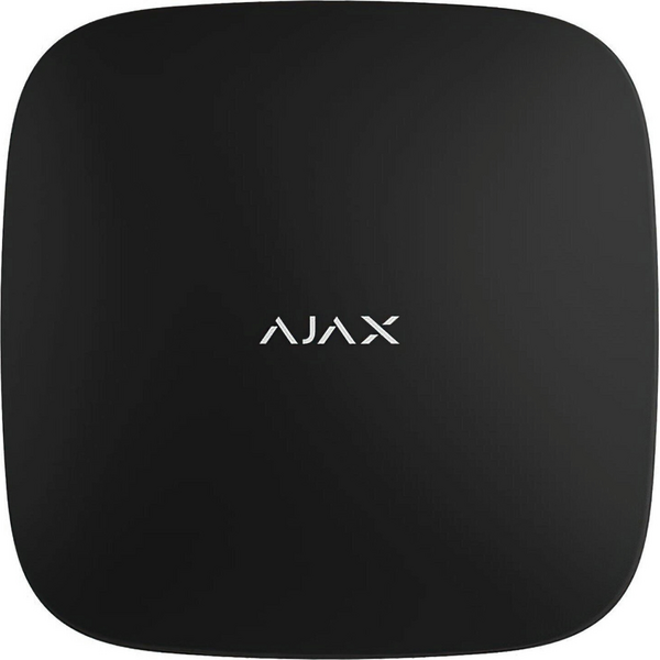 Інтелектуальна охоронна централь Ajax Hub 2 (4G) Jeweller, бездротова, Black (000026661)