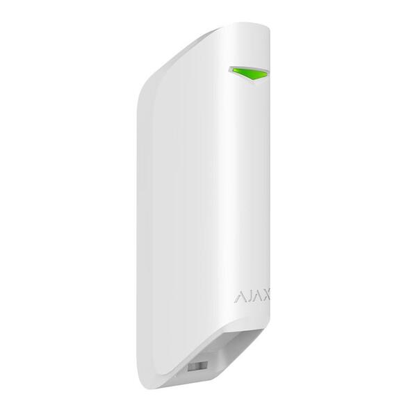 Датчик руху типу штора Ajax MotionProtect Curtain, Jeweler, бездротовий, білий
