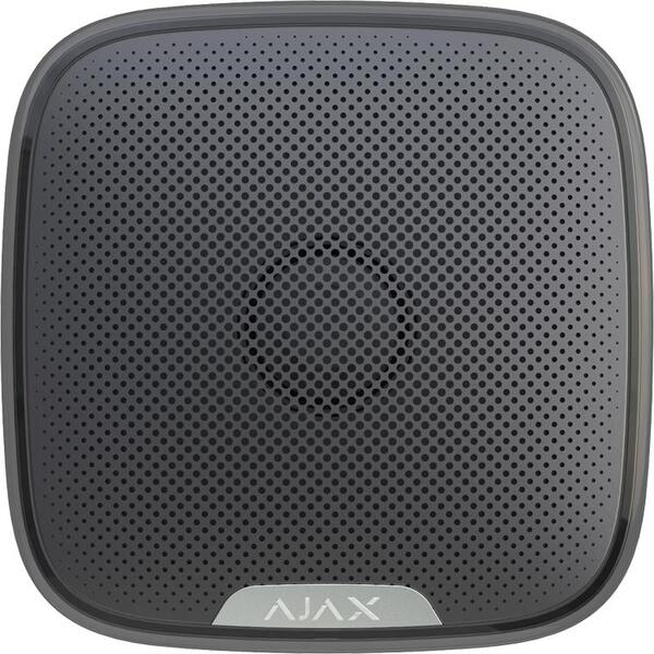 Бездротова зовнішня сирена Ajax StreetSiren Black (000001158)