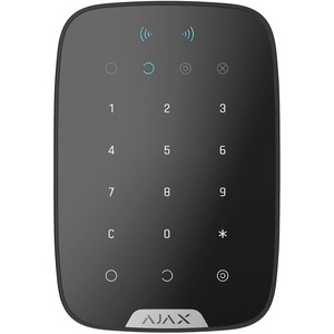 Бездротова сенсорна клавіатура Ajax Keypad Plus чорна