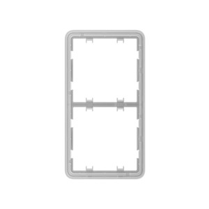 Рамка для выключателя на 2 секции Ajax Frame 2 seats for LightSwitch Vertical