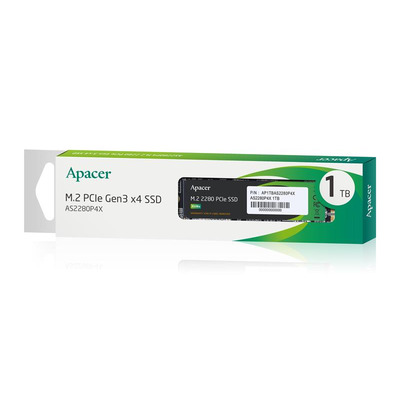 Накопитель SSD 1TB Apacer AS2280P4X M.2 PCIe 3.0 3D TLC (AP1TBAS2280P4X-1)