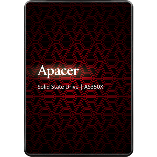 Накопитель SSD  256GB Apacer AS350X 2.5" SATAIII 3D TLC (AP256GAS350XR-1)