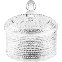 Конфетница Ardesto Verbena, 12.5см, стекло, прозрачный
