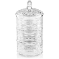 Конфетница Ardesto Verbena, 12.5см, стекло, прозрачный