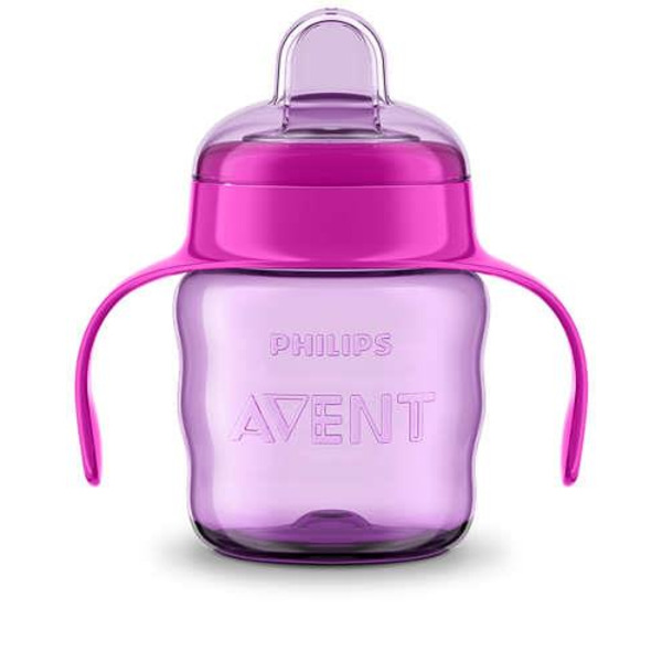 Поїльник Philips AVENT Чашка непроливайка розовая 200 мл (SCF551/03)