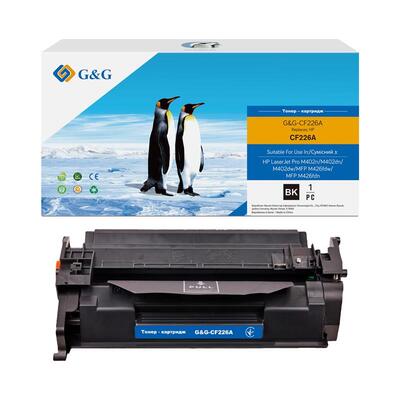 Картридж лазерний G&G для HP LJ Pro M402d/M402dn/M402n/ M426dw/M426fdn/M426fdw, 3100 стор (G&G-CF226A)