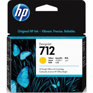 Картридж HP No.712 DesignJet T230/T630 Yellow 29ml