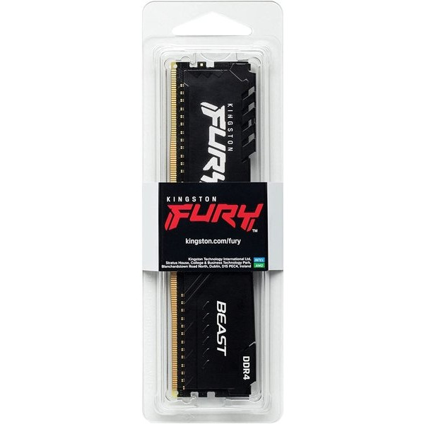 Оперативна пам'ять Kingston Fury Beast Black KF436C17BB/8
