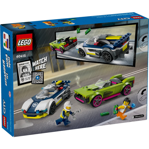 LEGO City Perseverance Pursuit Police Car Building Kit 213 Pieces (60415)