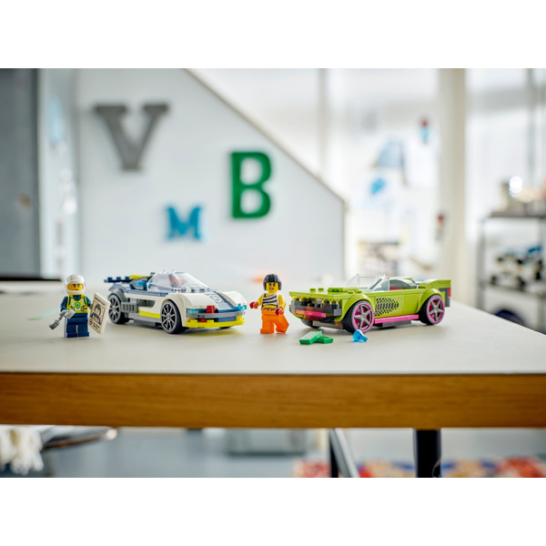 LEGO City Perseverance Pursuit Police Car Building Kit 213 Pieces (60415)