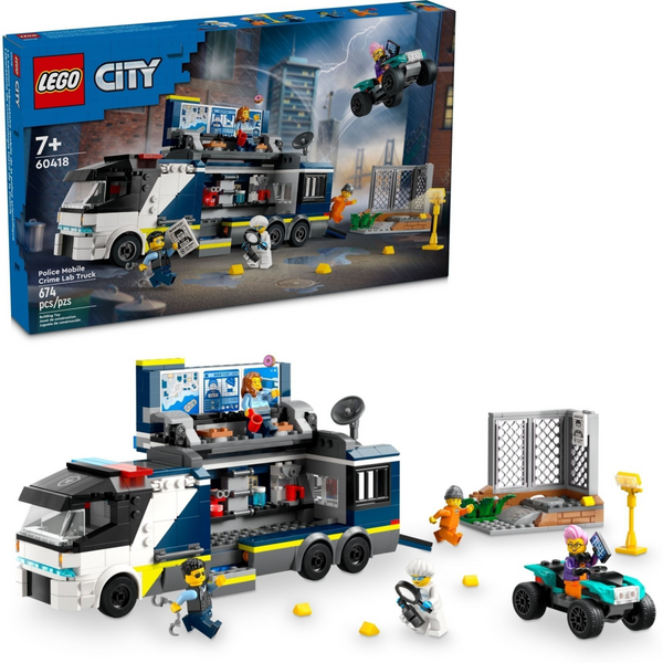 LEGO City: Пересувна поліцейська криміналістична лабораторія