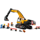 Конструктор LEGO City Жолтый строительный экскаватор