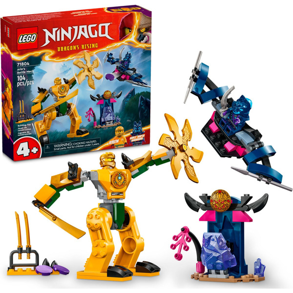 Конструктор LEGO NINJAGO Бойовий робот Аріна (71804)
