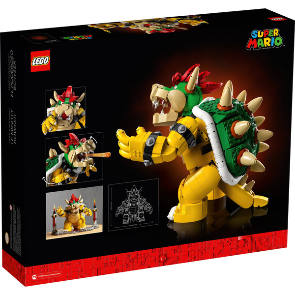 Блоковый конструктор LEGO Super Mario Могучий Боузер (71411)