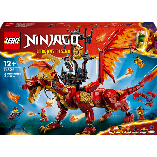 Конструктор LEGO NINJAGO Першодракон руху 71822