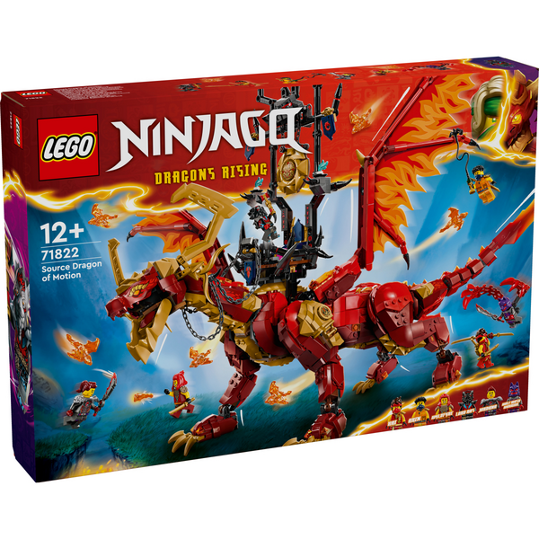 Конструктор LEGO NINJAGO Першодракон руху 71822