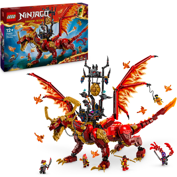 Конструктор LEGO NINJAGO Першодракон руху 71822