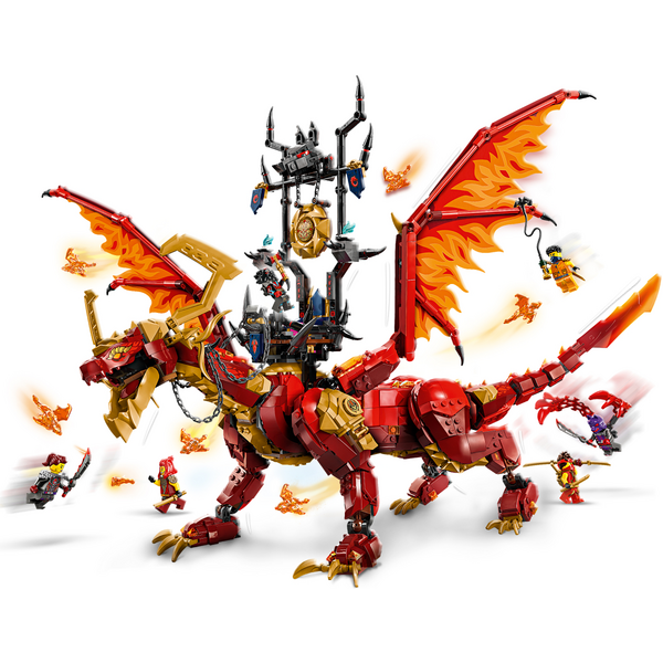 Конструктор LEGO NINJAGO Першодракон руху 71822