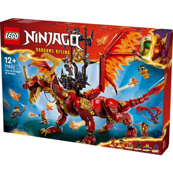 Конструктор LEGO NINJAGO Першодракон руху 71822